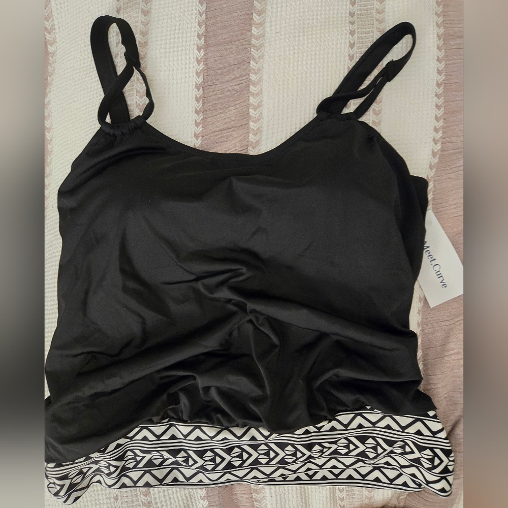 Meet.curve swimsuit top 2xl